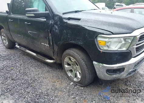 2021 Ram 1500 Big Horn 4X4 5'7 Box from USA, damaged, VIN 1C6SRFFT7MN633940